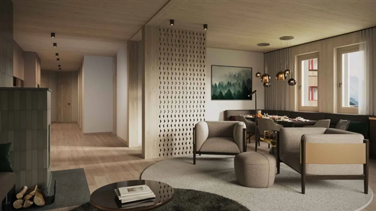 Penthouse de 5,5 pièces - Photo 2 sur 7