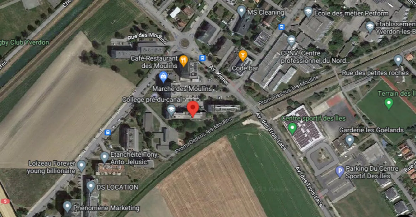 Rue des Moulins 107 in Yverdon - 3,5 Zimmer im 3. Stock - Foto 1 von 6