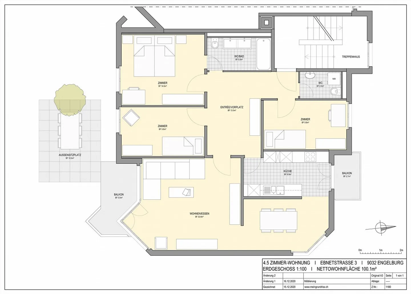 Luminoso appartamento con giardino di 4.5 locali con vista sul Säntis - Foto 23 di 23