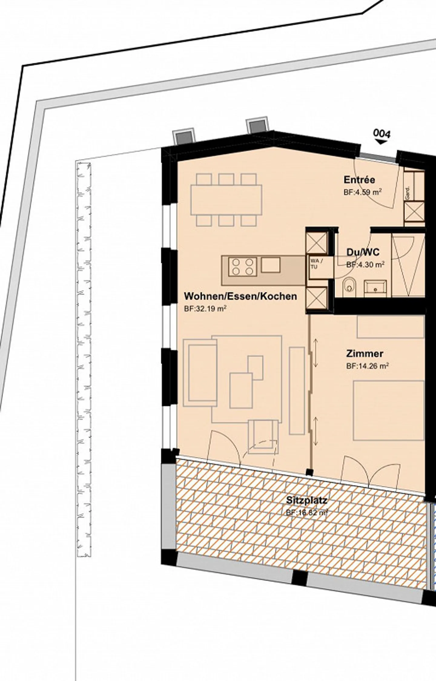 Charmante Wohnung in Frauenfeld - Foto 7 von 8