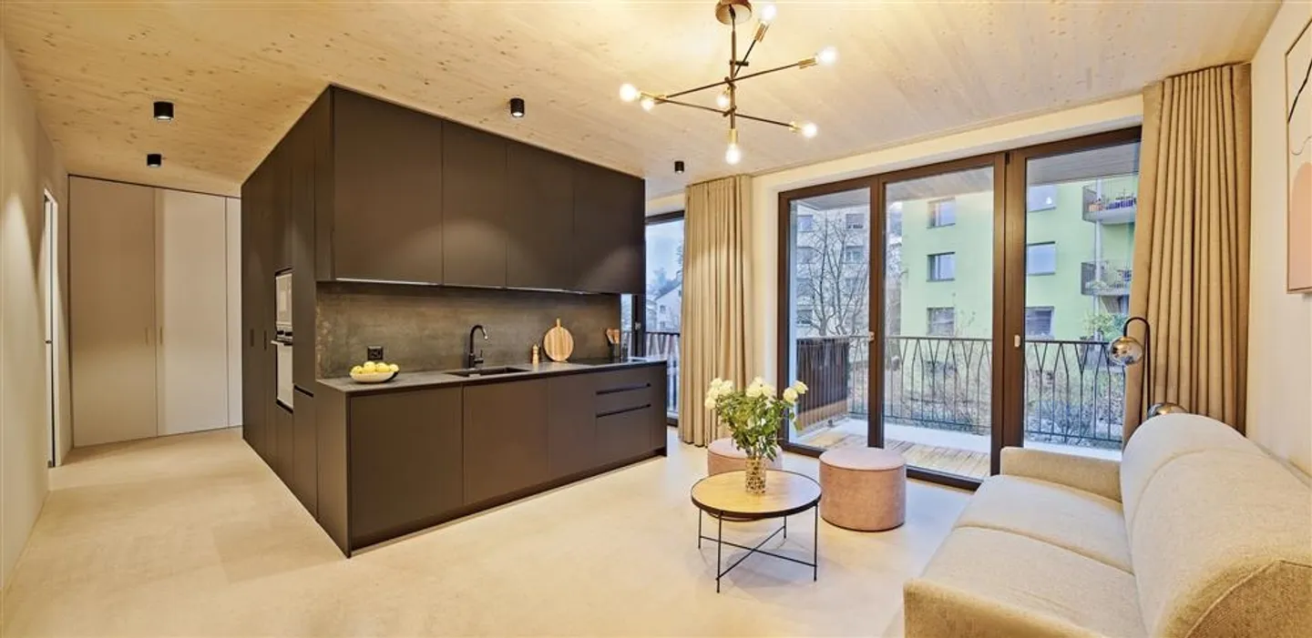 «Moderne, möblierte Suite im Herzen von Luzern mit Balkon» - Foto 1 von 10