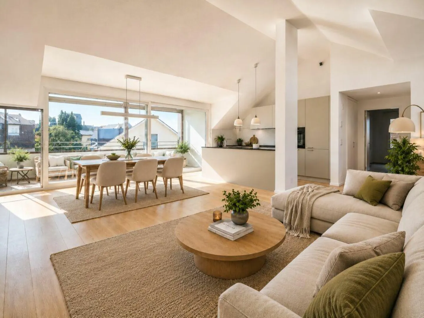 Vivre avec confort : Appartement en attique avec accès direct par ascenseur - Photo 1 sur 14