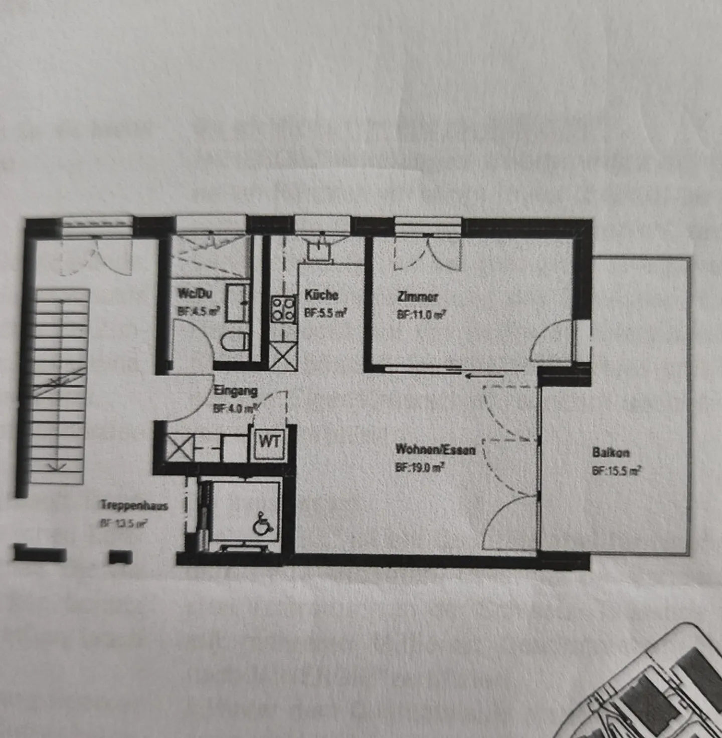 2-zimmer Wohnung anschauen n Niederglatt - Foto 8 von 8