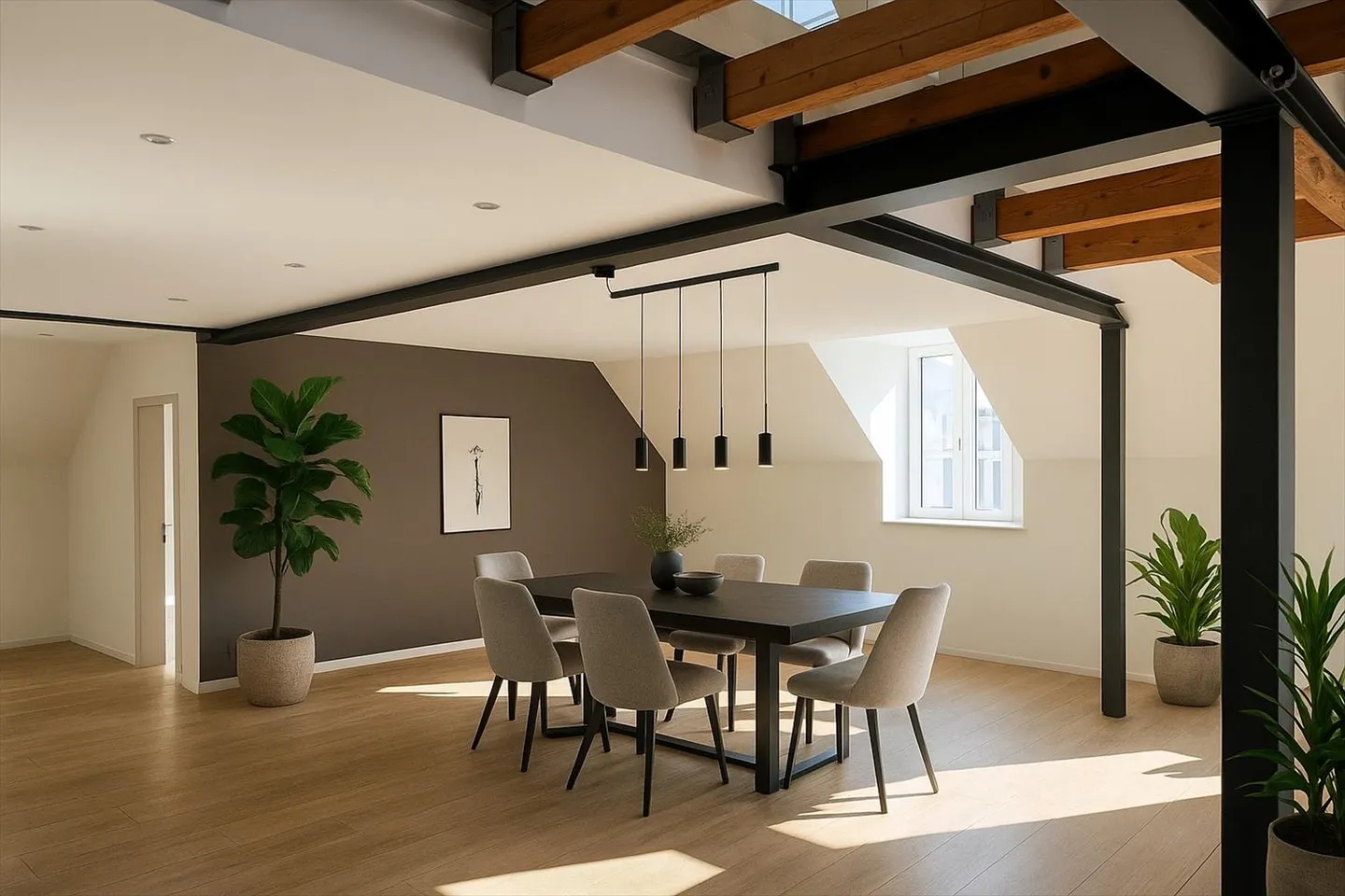 Magnificent 5.5-room penthouse in La Chaux-de-Fonds - Photo 6 of 15