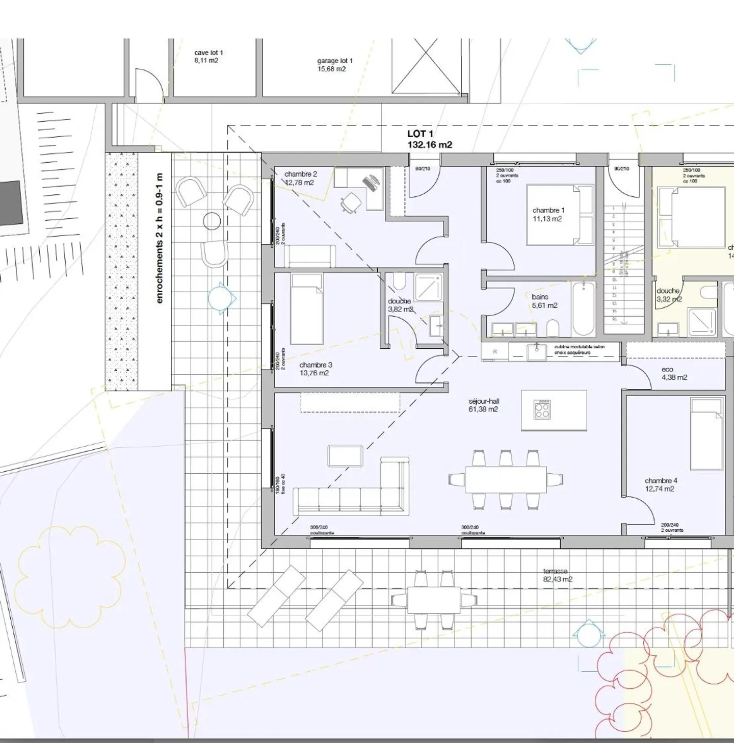 New apartment in Lutry with garden and 4 rooms - Photo 3 of 12