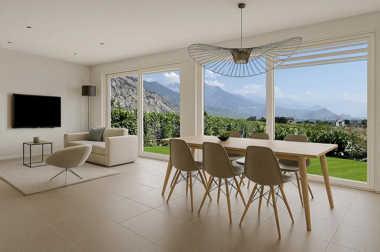 Ville a schiera 4.5 stanze ai margini della zona edificabile – St-Pierre-de-Clages - Foto 2 di 8