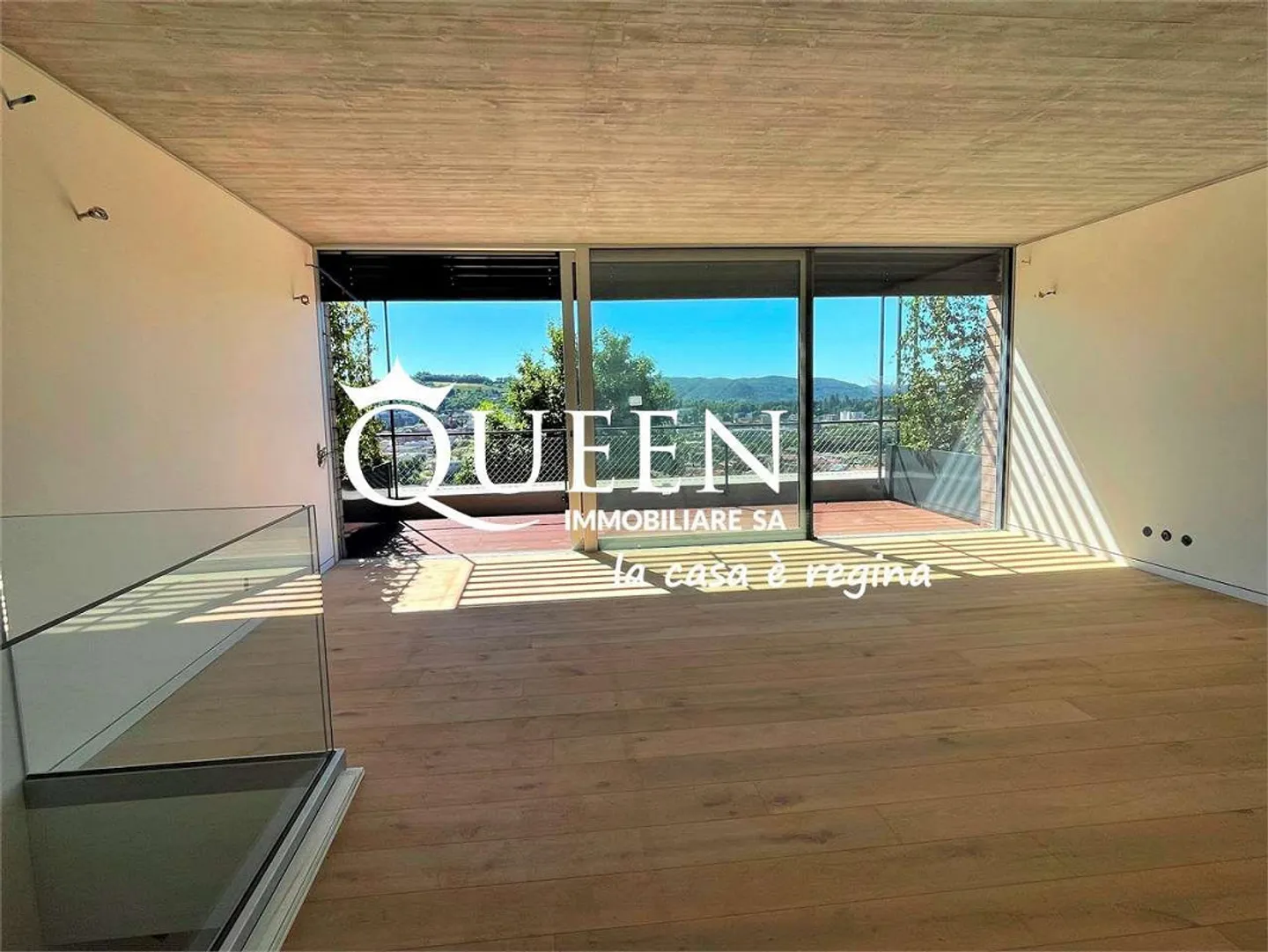 Rancate: villa terrazzata con splendida vista - Foto 5 di 11