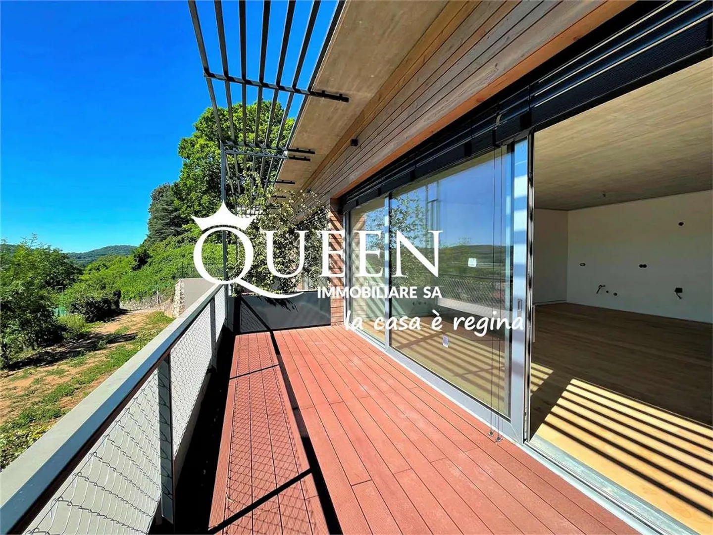 Rancate: villa terrazzata con splendida vista - Foto 6 di 11