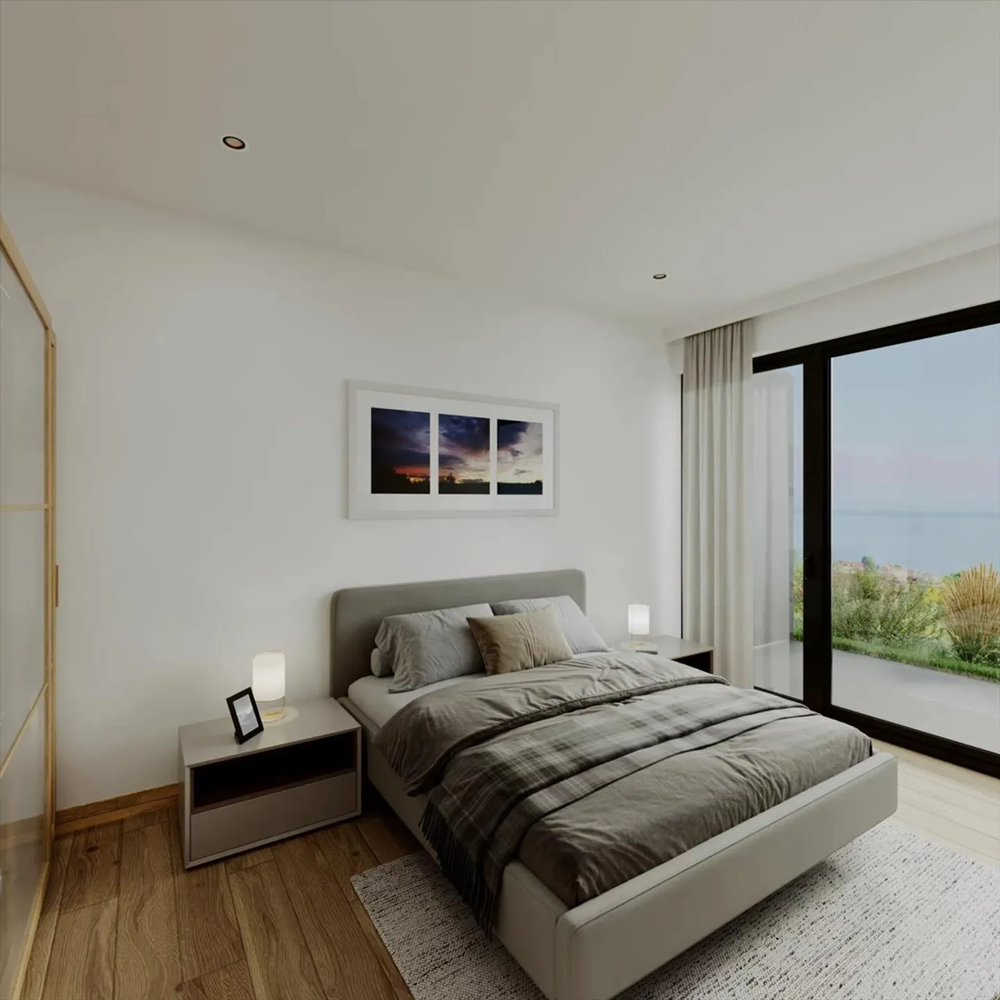 Appartement de 2.5 pièces à Corcelles avec vue lac et alpes - Photo 4 sur 6