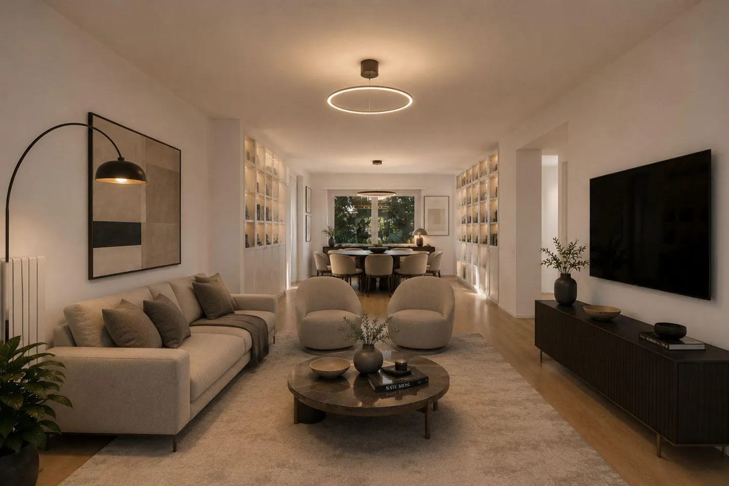 Elegante appartamento 4.5 locali a Lugano - Foto 3 di 9