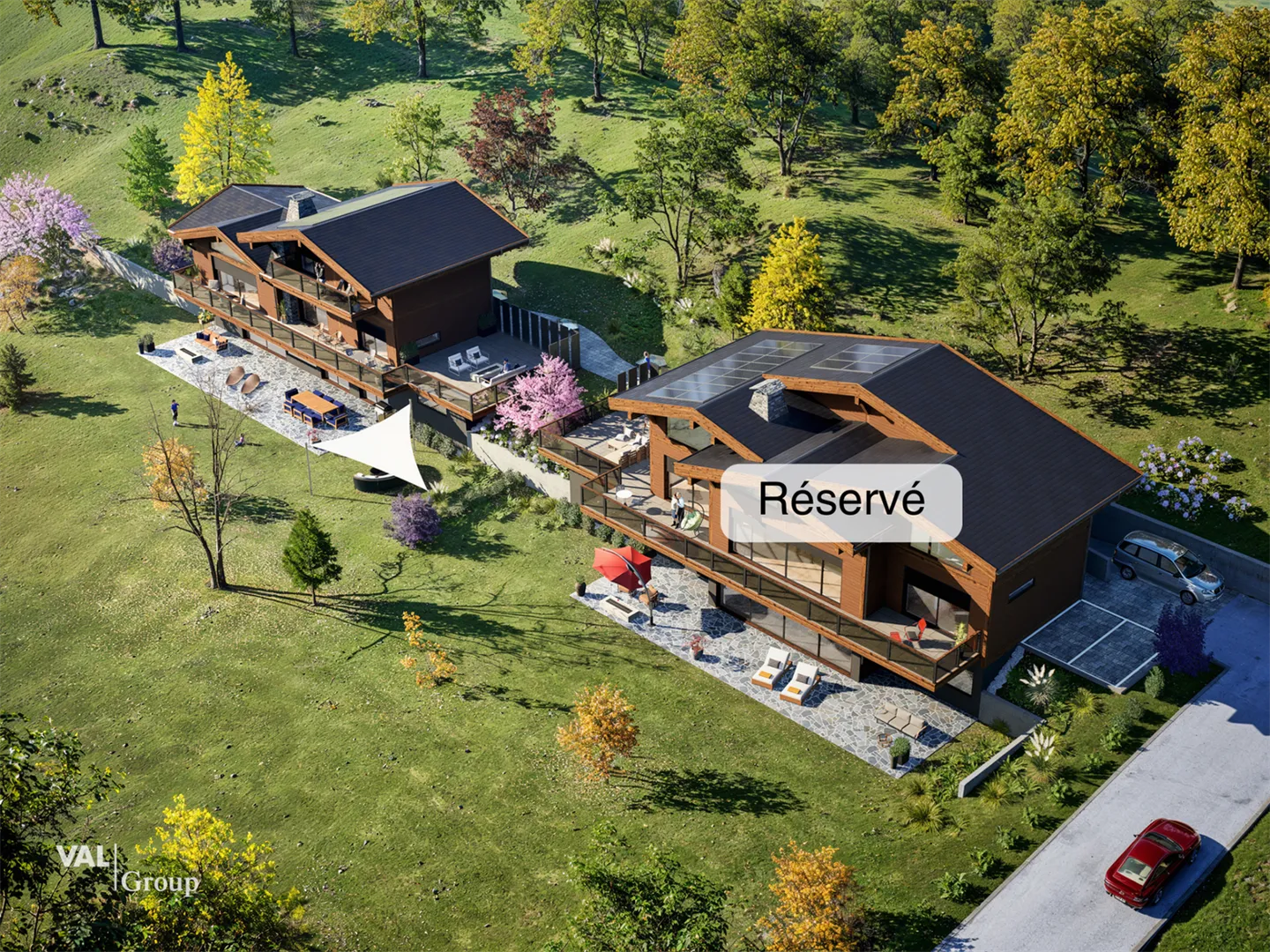 Chalet straordinario in un ambiente naturale per residenza principale! - Foto 2 di 5