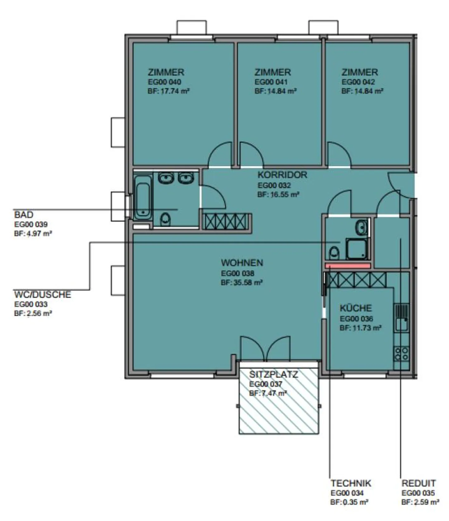 Appartement 4.5 pièces au cœur du Thurgovie - Photo 9 sur 9