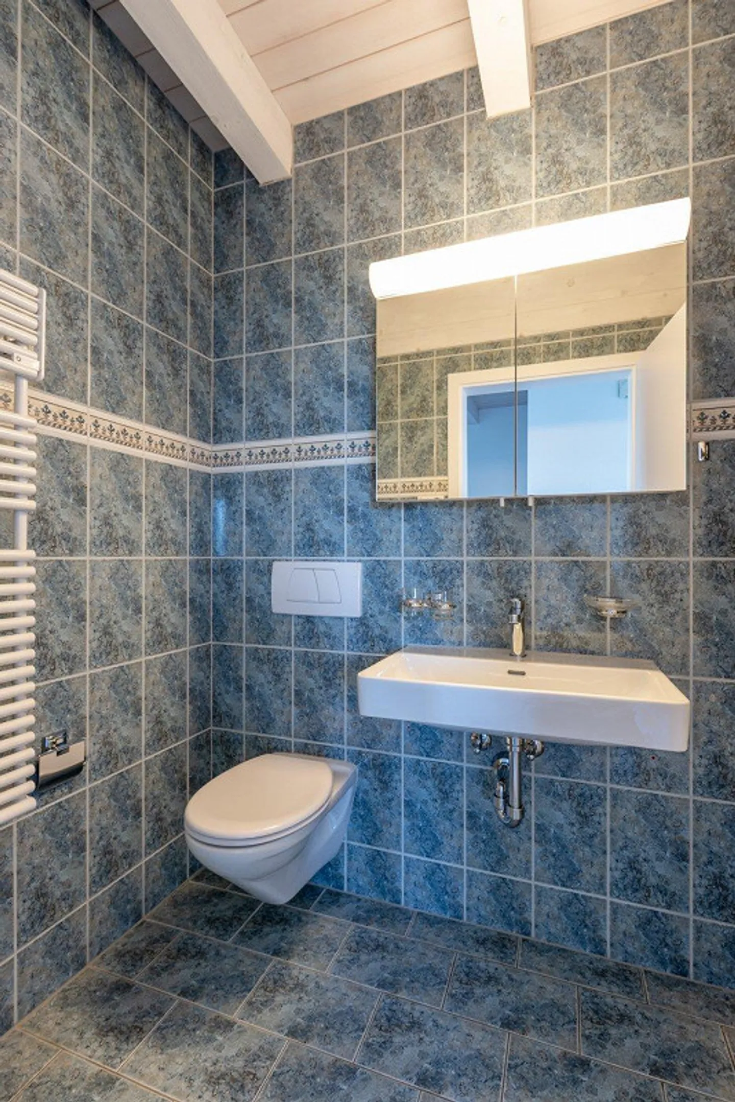 Appartement 5.5 pièces fraîchement rénové avec panorama, terrasse sur le toit & B... - Photo 10 sur 13