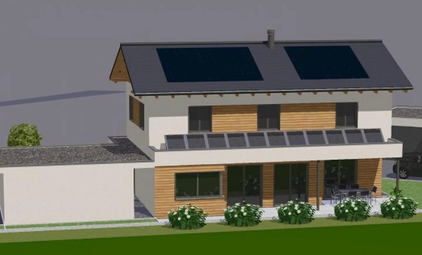 Maison individuelle moderne de 5,5 pièces avec vue sur la montagne à Davos Dorf, Maison - Photo 3 sur 10