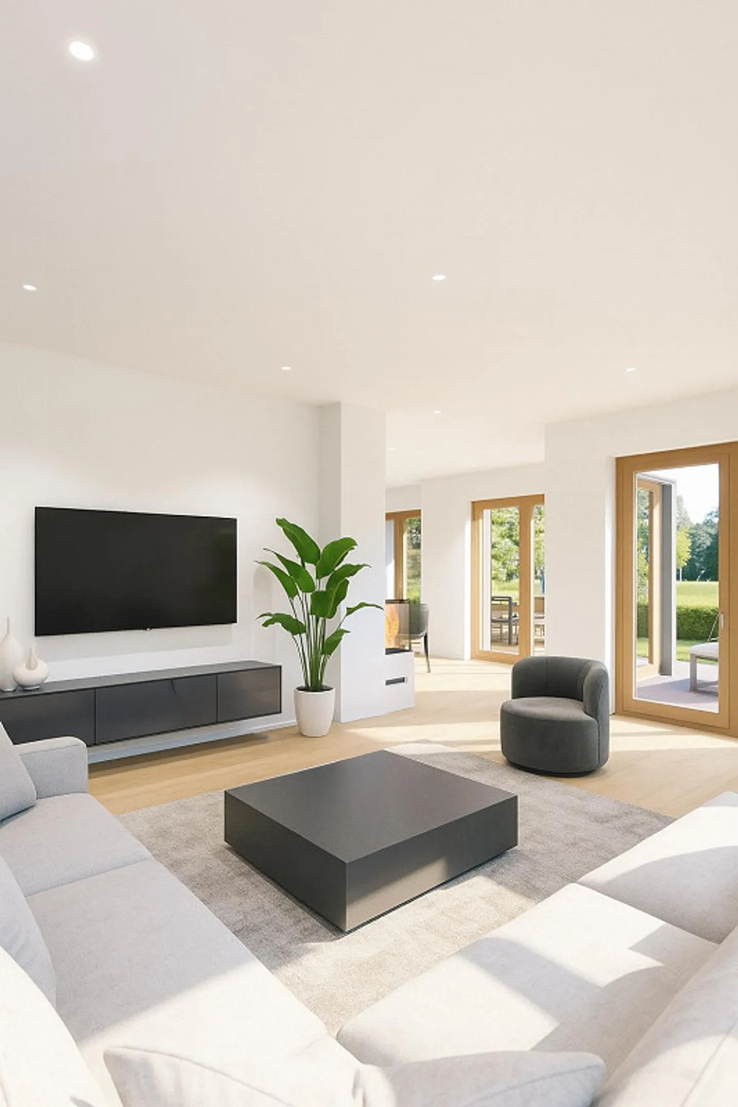 Maison individuelle moderne de 5,5 pièces avec vue sur la montagne à Davos Dorf, Maison - Photo 9 sur 10
