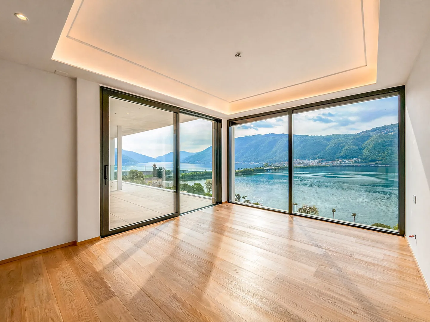 Grand appartement avec jardin et vue imprenable sur le lac à Bissone - Photo 6 sur 16