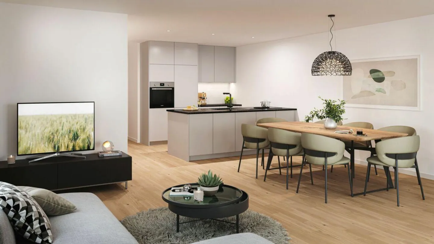 Nuova costruzione / Prima occupazione: MFH "Weitblick" / Appartamento maisonette 3½ locali_DG - Foto 7 di 10