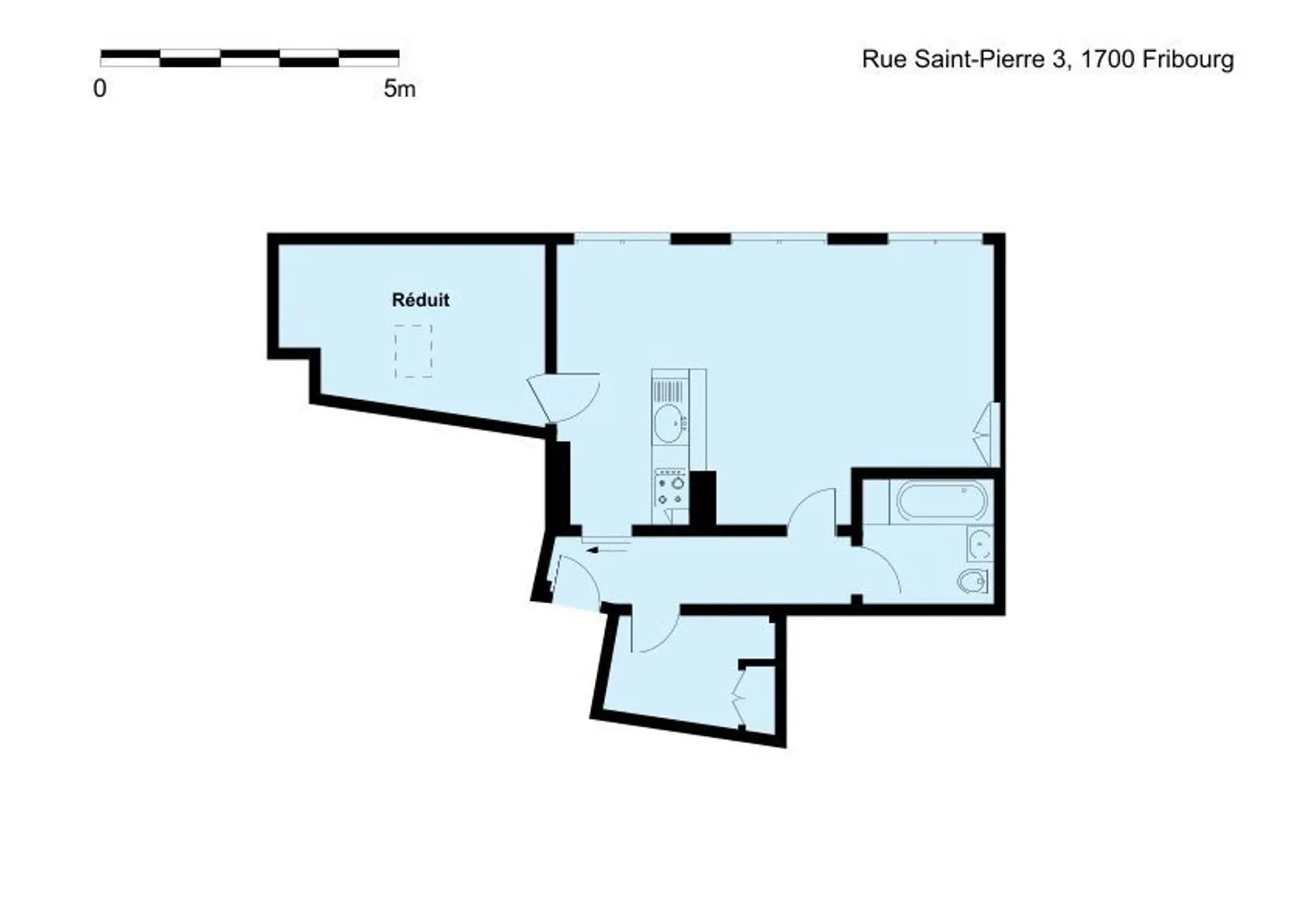 For rent without deposit - Charming studio in the heart of the city - Photo 2 of 6