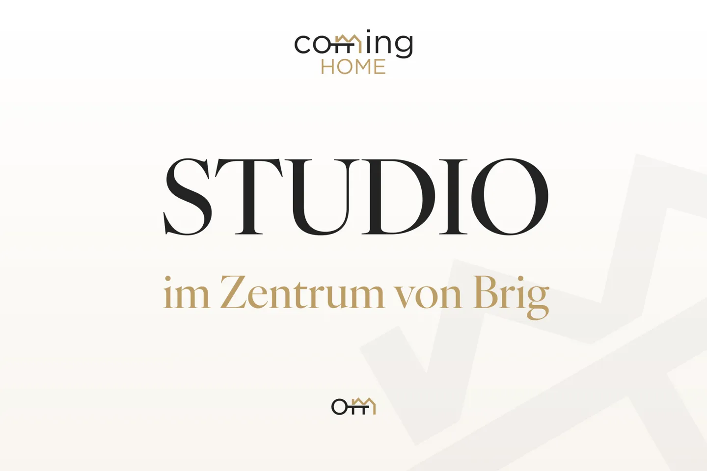 Second home studio in the center of Brig-Glis - ideal as a residential or investment property - Photo 1 of 4