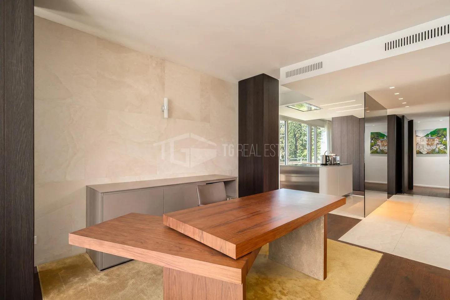 PENTHOUSE ÉLÉGANT AU 12E ÉTAGE AU COEUR DE LUGANO - Photo 6 sur 13