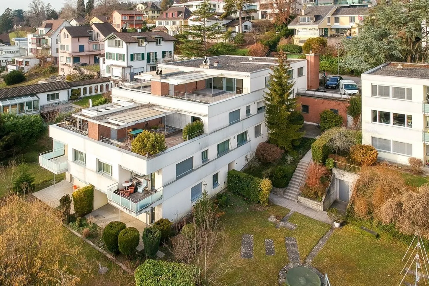 Wohnung mit Blick auf den Zürichsee - Foto 1 von 8