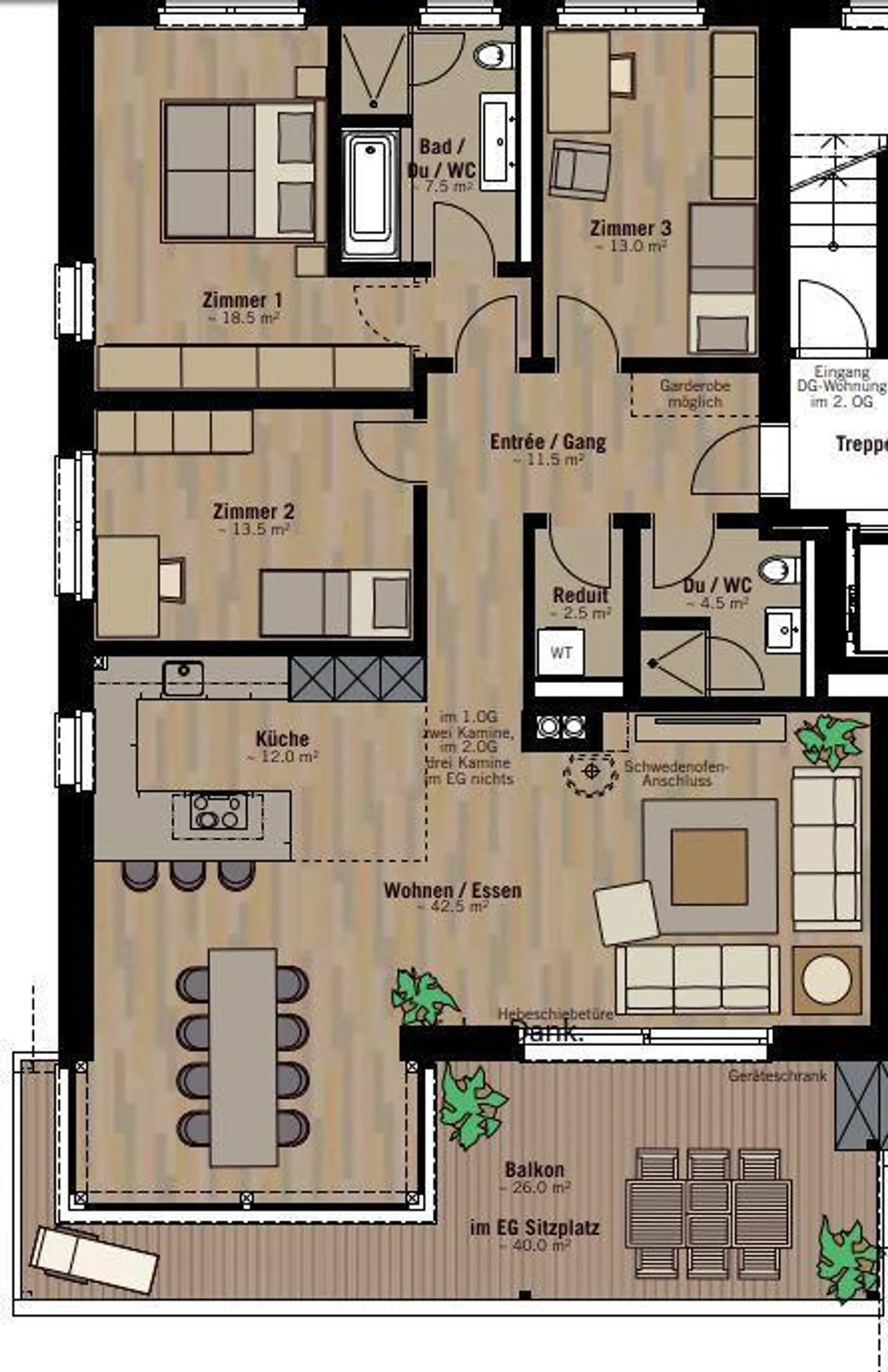 Sonnige Wohnung mit Alpsteinblick - Foto 18 von 18