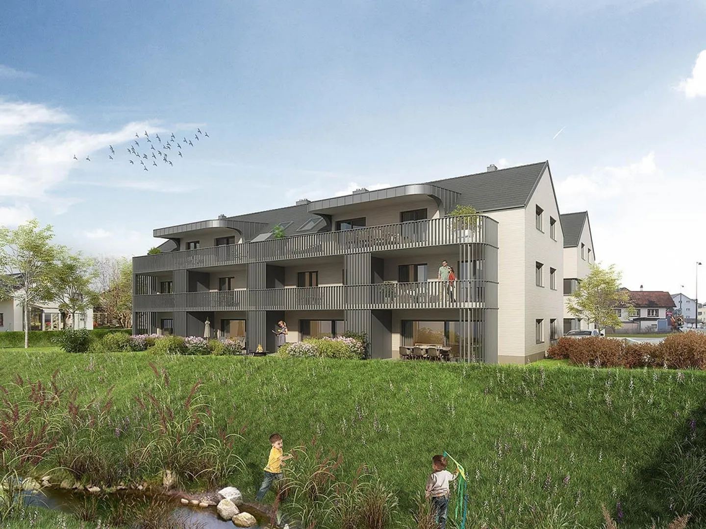 4.5-Zimmer-Maisonette-Wohnung mit Eigentumsstandard - Foto 1 von 15
