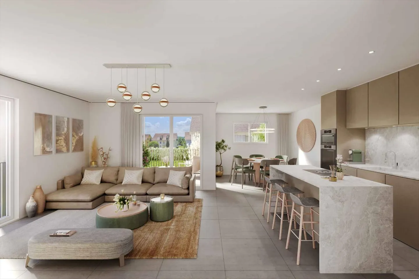 Dernier étage 2.5 pièces - Photo 4 sur 6