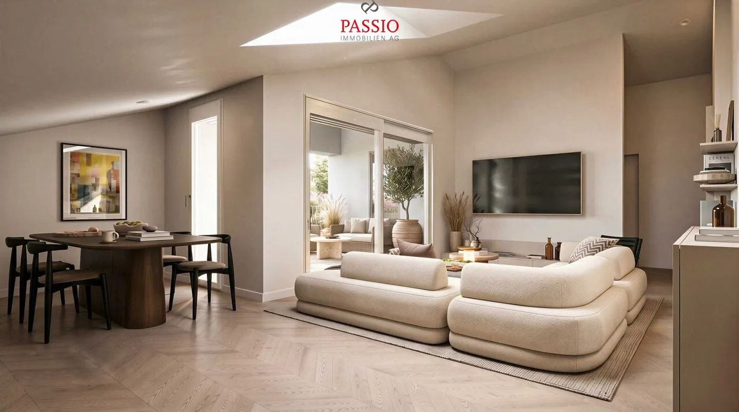 Modern, Timeless 2.5-Room Penthouse with High Living Quality - Photo 5 of 7
