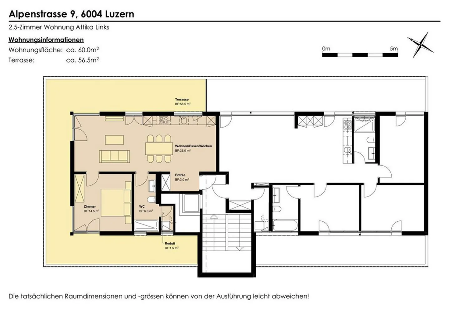 Ein Bijoux über den Dächern der Stadt Luzern - Foto 9 von 9
