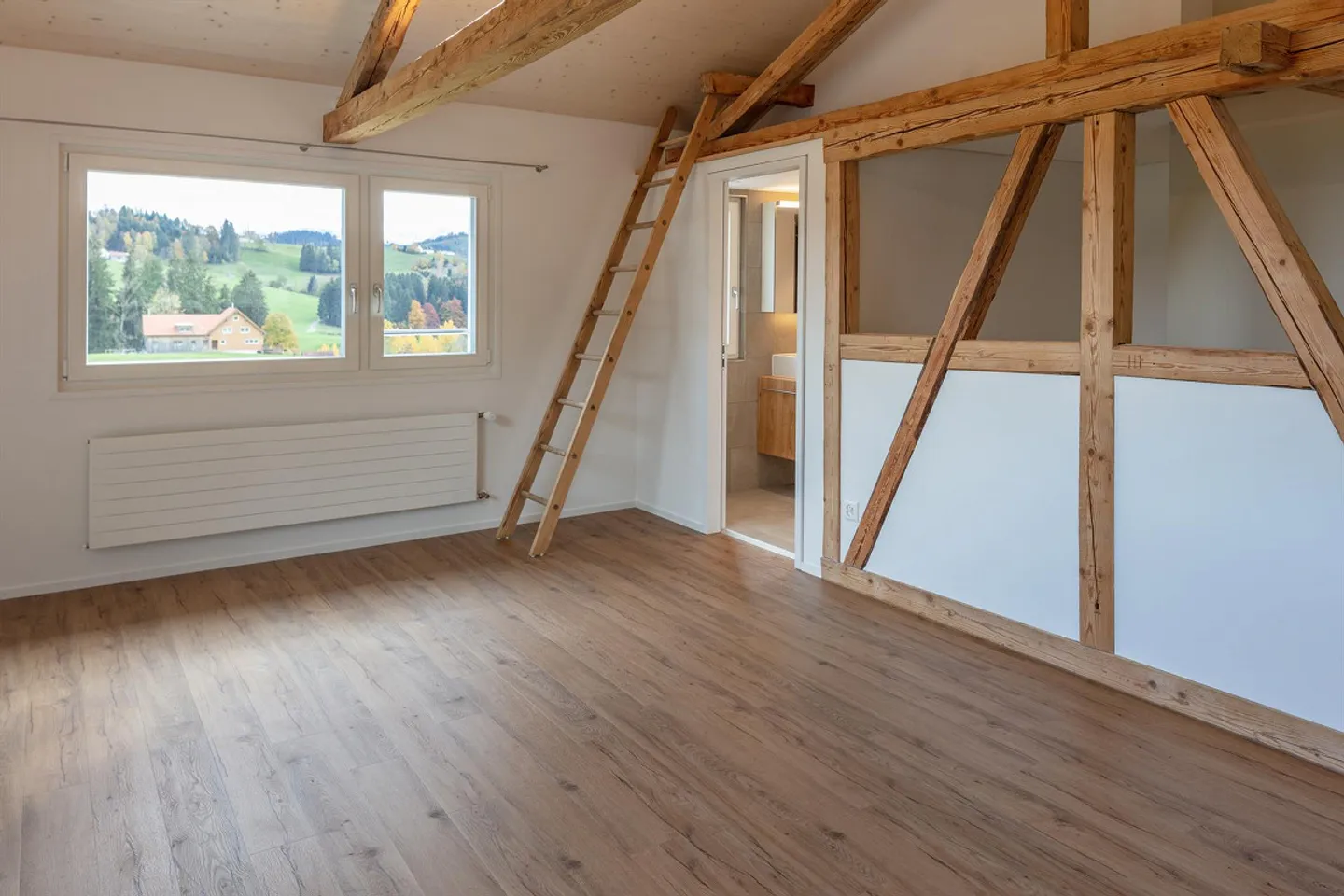 Vie idyllique dans un appartement de 2,5 pièces avec vue sur le Säntis - Photo 8 sur 9