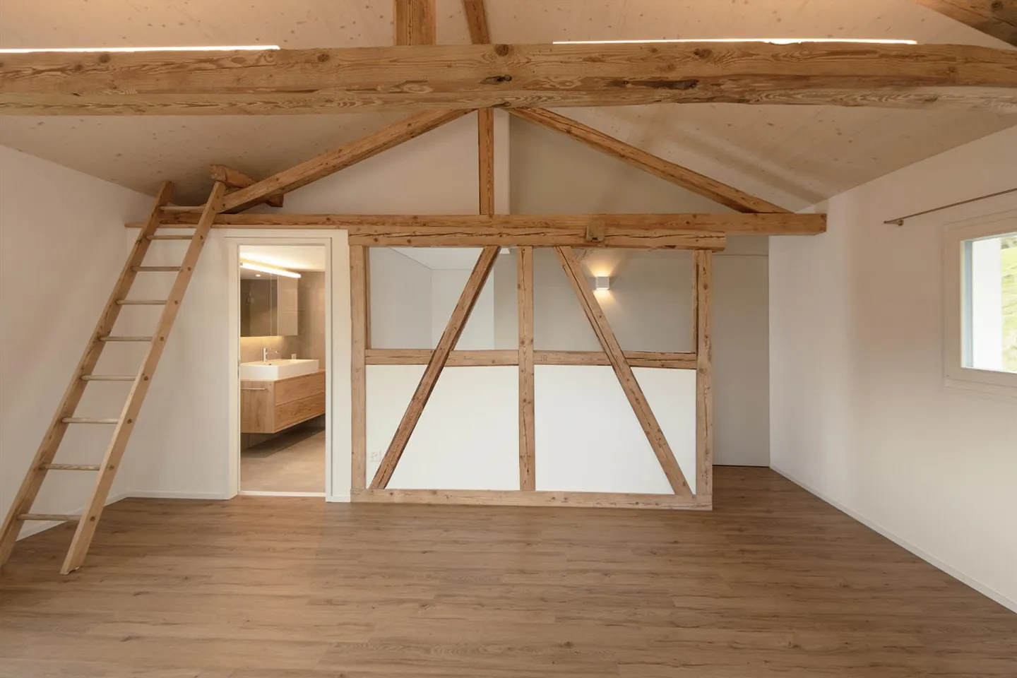 Vie idyllique dans un appartement de 2,5 pièces avec vue sur le Säntis - Photo 6 sur 9