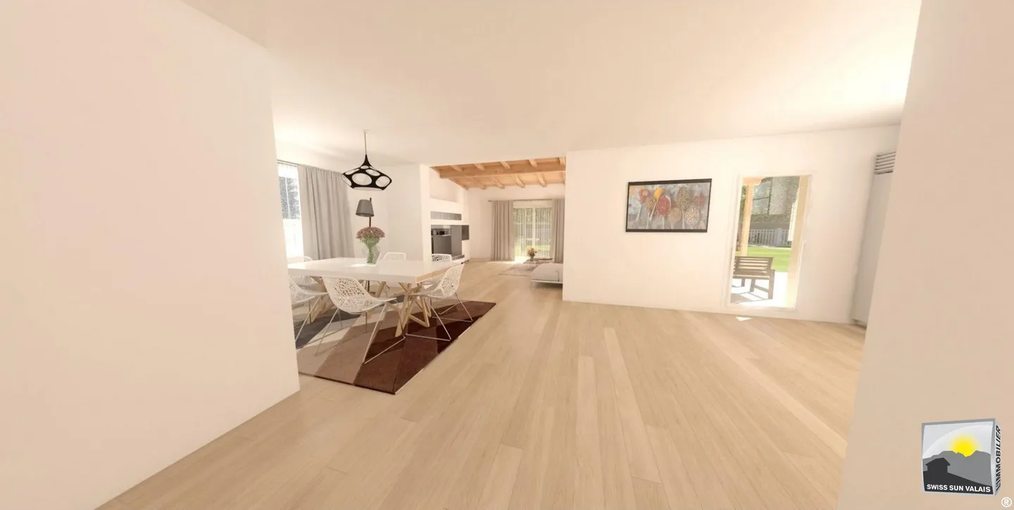 VALAIS / I am "VICTORIA" Magnificent villa to build 5.5 rooms of 232m² - Photo 3 of 27
