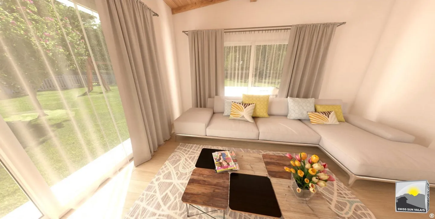 VALAIS / I am "VICTORIA" Magnificent villa to build 5.5 rooms of 232m² - Photo 7 of 27