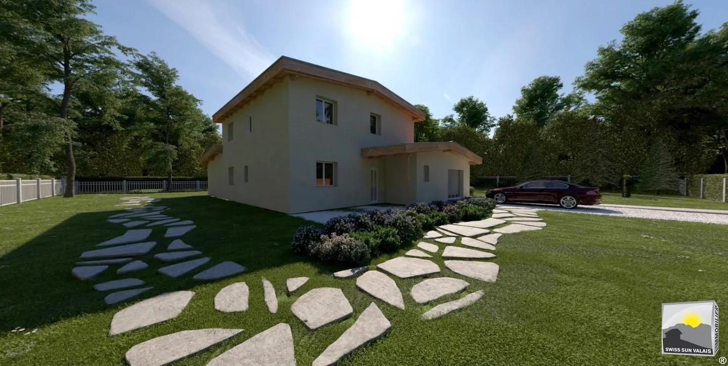 VALAIS / I am "VICTORIA" Magnificent villa to build 5.5 rooms of 232m² - Photo 23 of 27