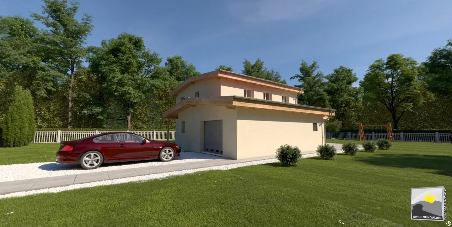 VALAIS / I am "VICTORIA" Magnificent villa to build 5.5 rooms of 232m² - Photo 24 of 27