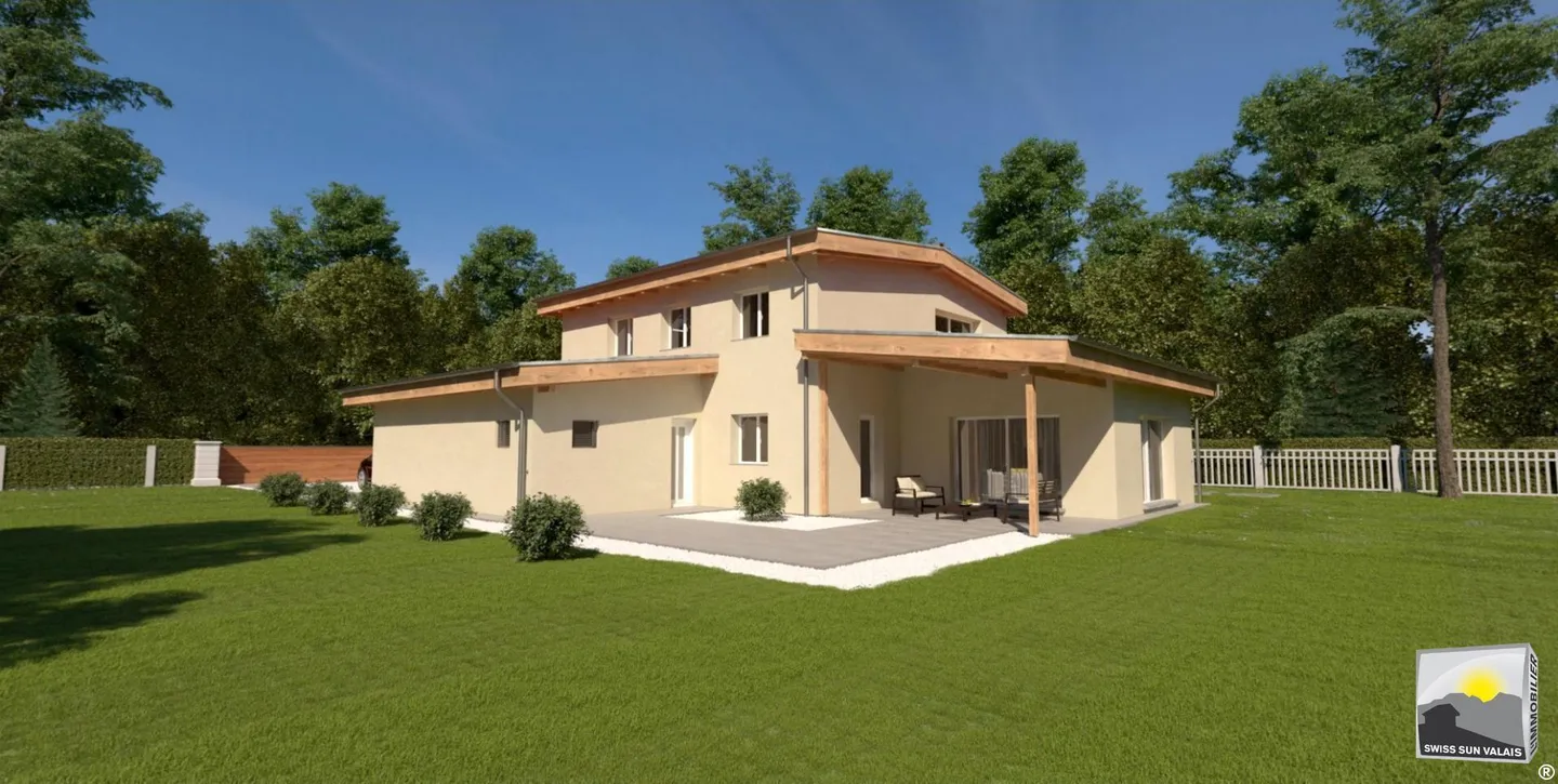 VALAIS / I am "VICTORIA" Magnificent villa to build 5.5 rooms of 232m² - Photo 26 of 27