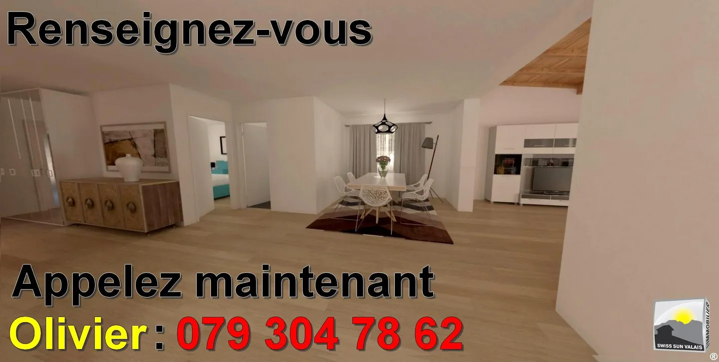 VALAIS / I am "VICTORIA" Magnificent villa to build 5.5 rooms of 232m² - Photo 27 of 27