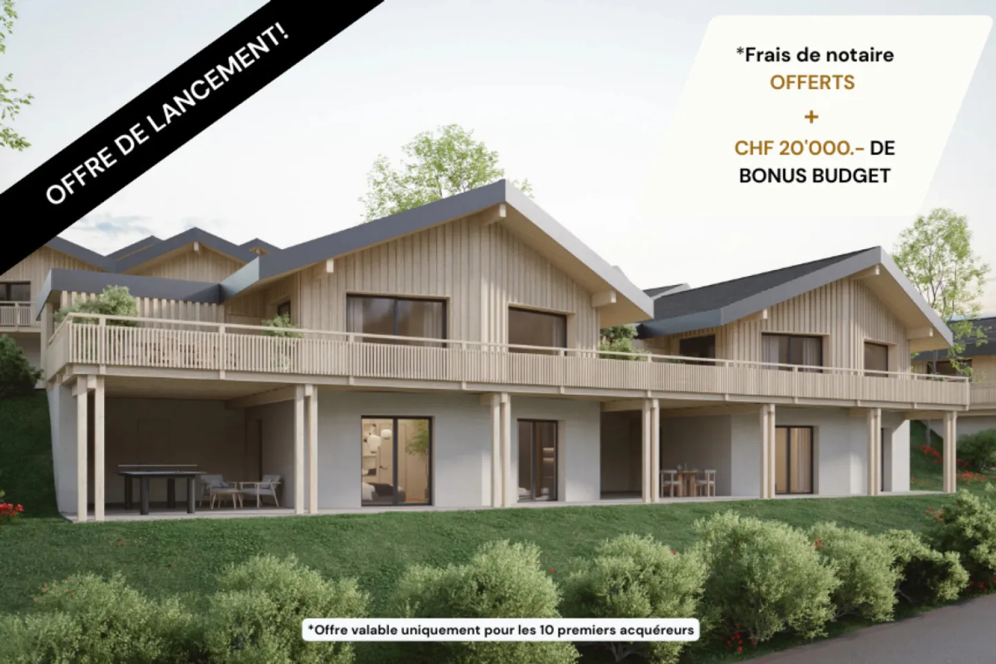 Chalet avec Vue Alpestre Époustouflante - Photo 1 sur 9