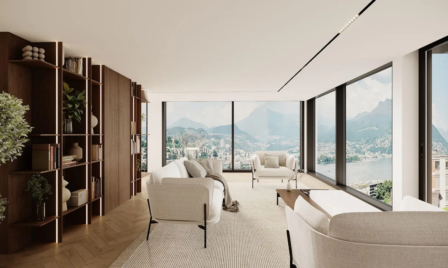 Penthouse mit atemberaubendem Seeblick - Foto 1 von 13