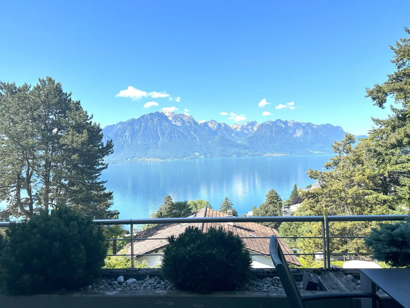 Bellissimo appartamento di 2,5 stanze con vista panoramica a Clarens - Foto 1 di 9