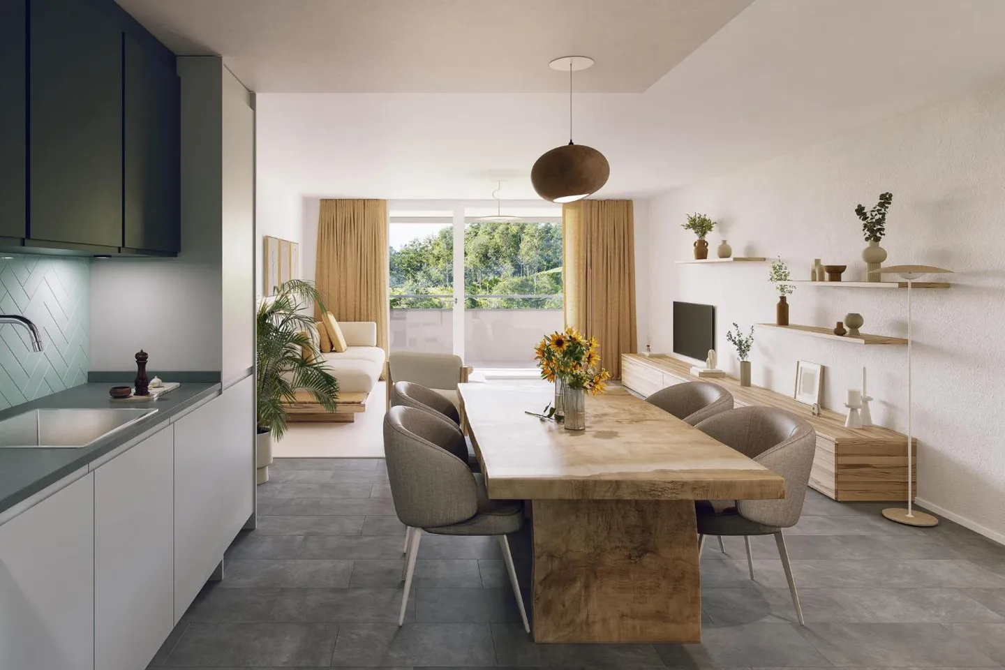 Appartement moderne à Châtel-Saint-Denis - Photo 2 sur 6