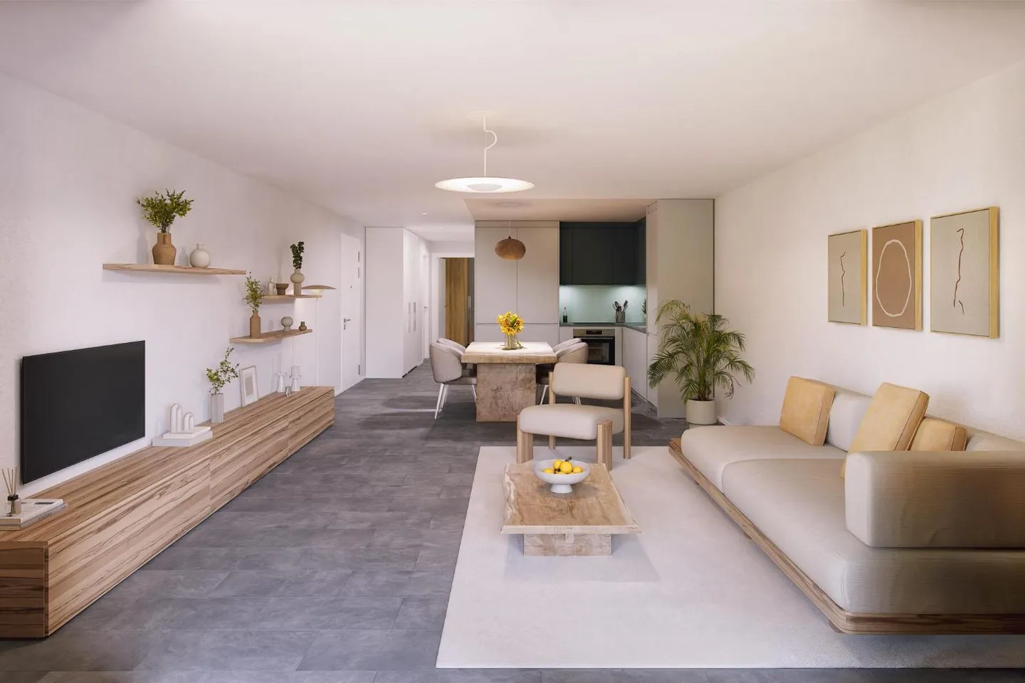 Appartement moderne à Châtel-Saint-Denis - Photo 1 sur 6