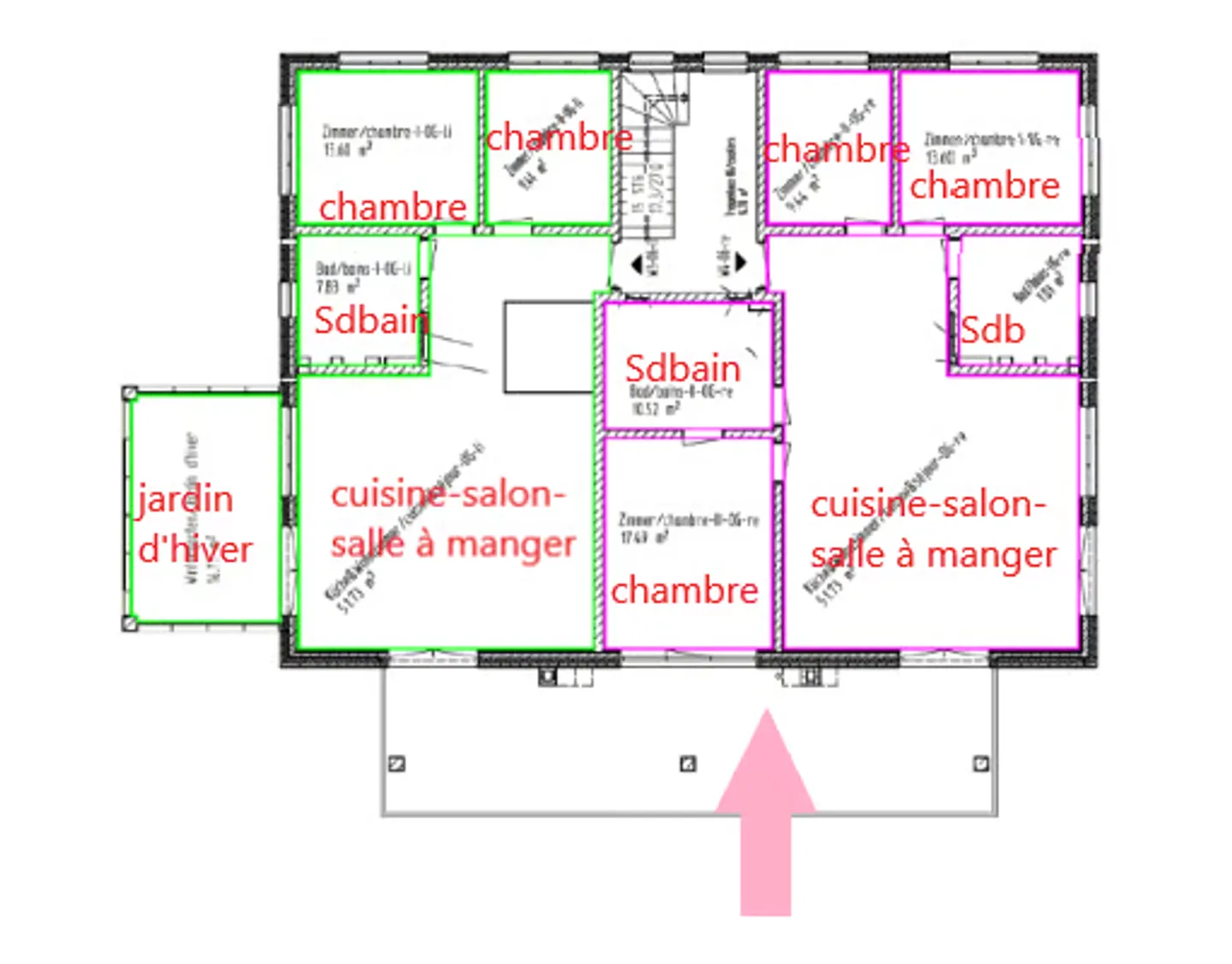 Appartement neuf au 1er étage avec terrasse couverte, avec vue. - Foto 16 di 18
