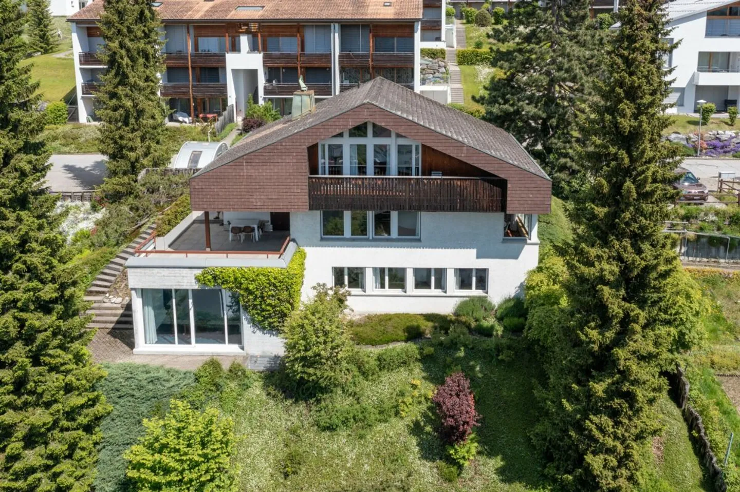 Chalet mit Schwimmbad in Flims - Foto 30 von 37