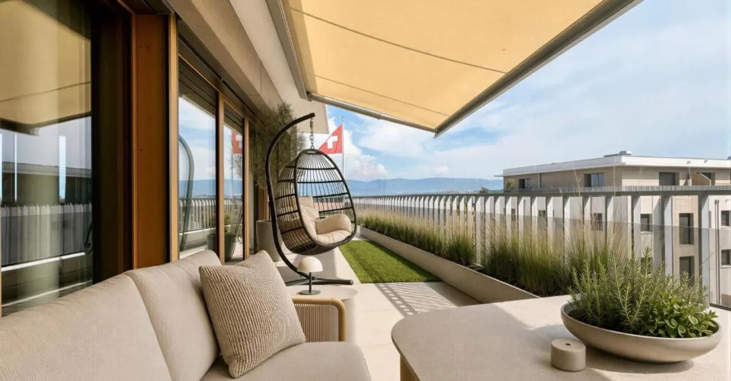 CASATAX - Magnificent 3-room penthouse with peripheral terrace - Photo 1 of 8