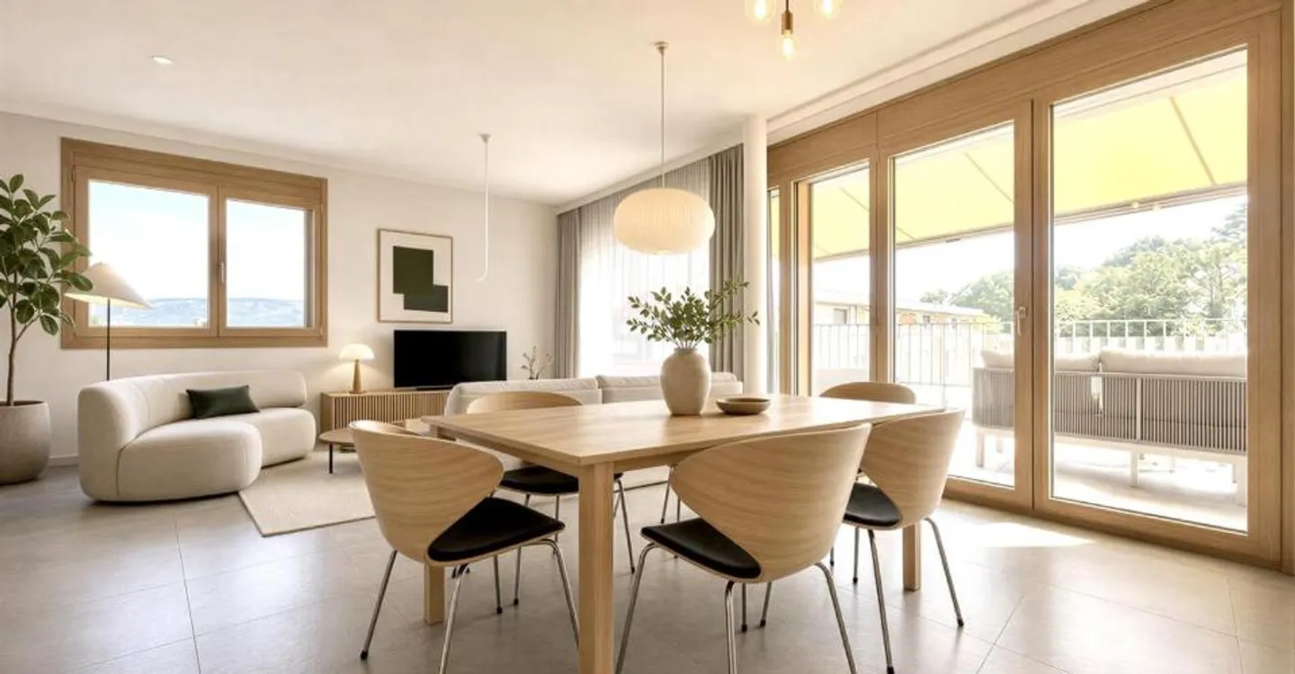 CASATAX - Magnificent 3-room penthouse with peripheral terrace - Photo 2 of 8