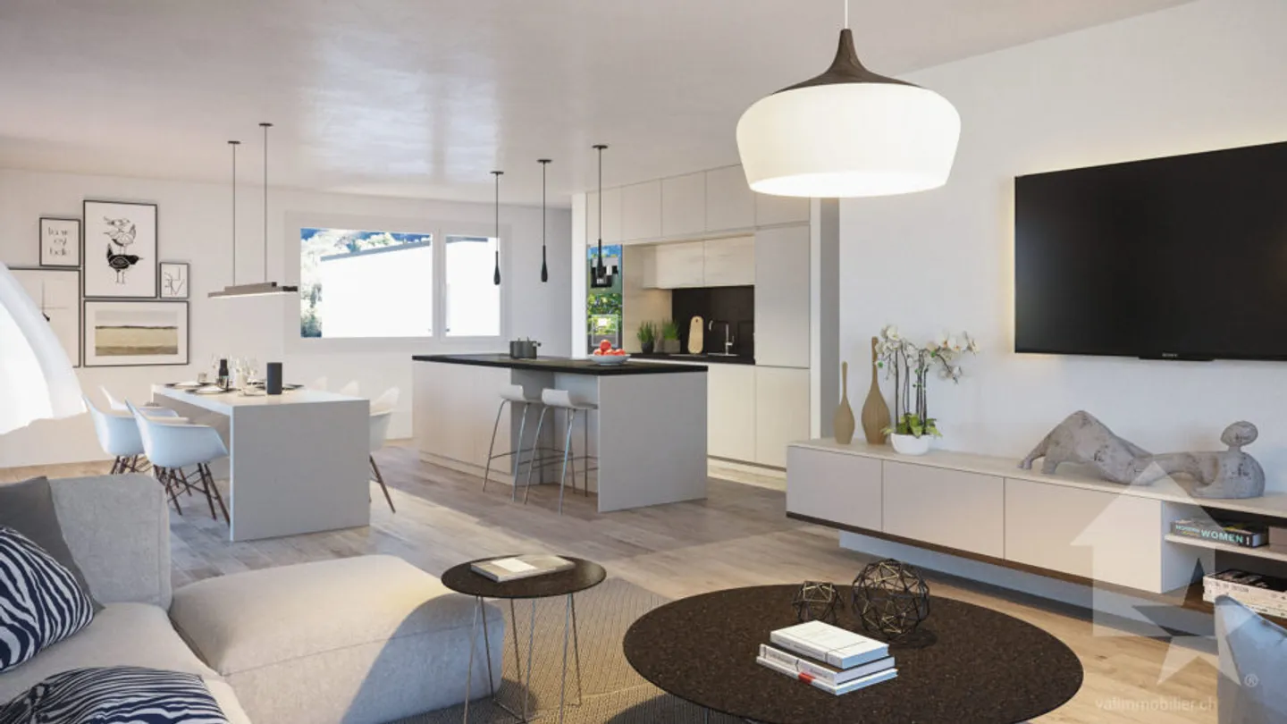 Ökologische Wohnungen in Chalais - Foto 5 von 10