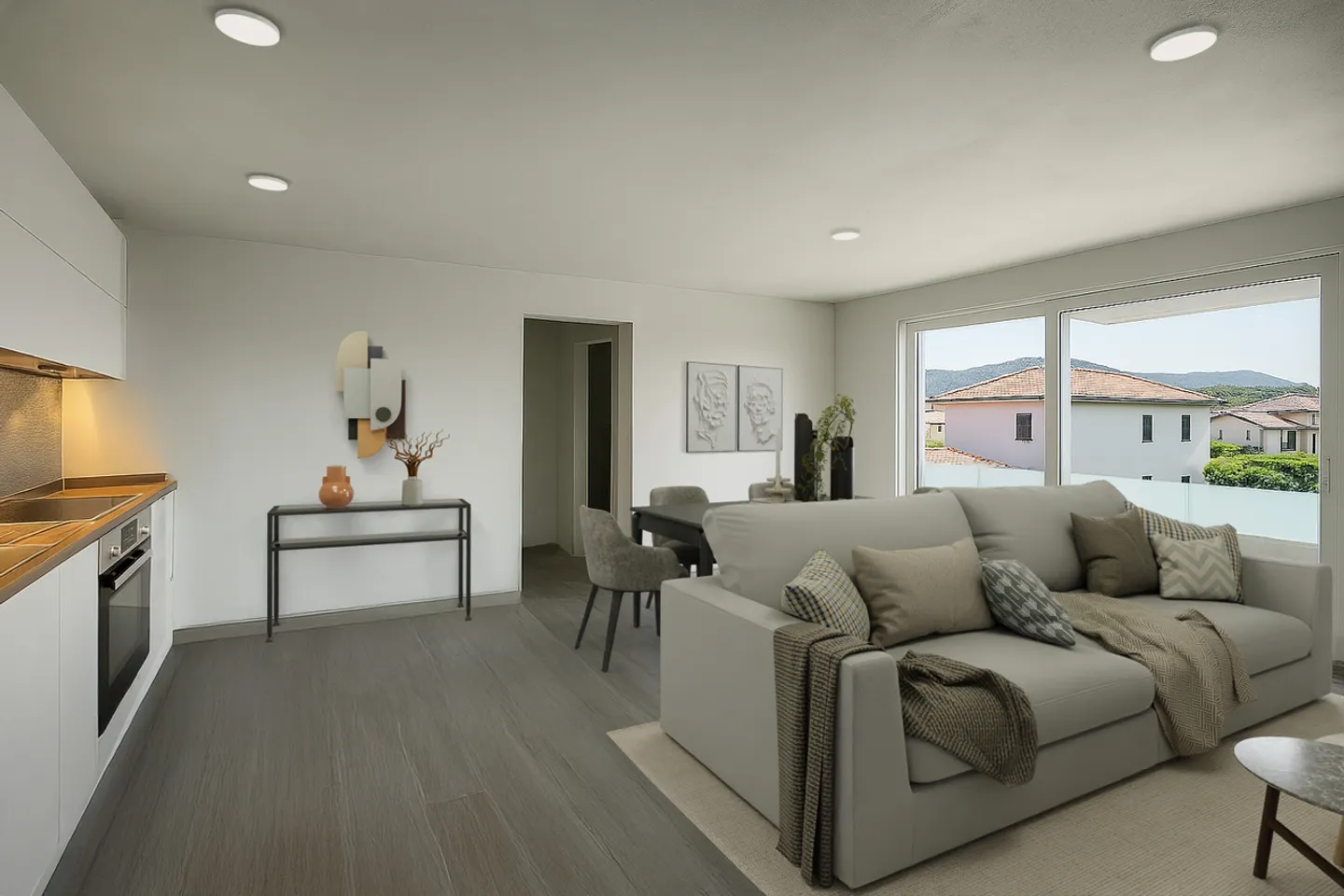 Appartement moderne avec terrasse - Photo 1 sur 6