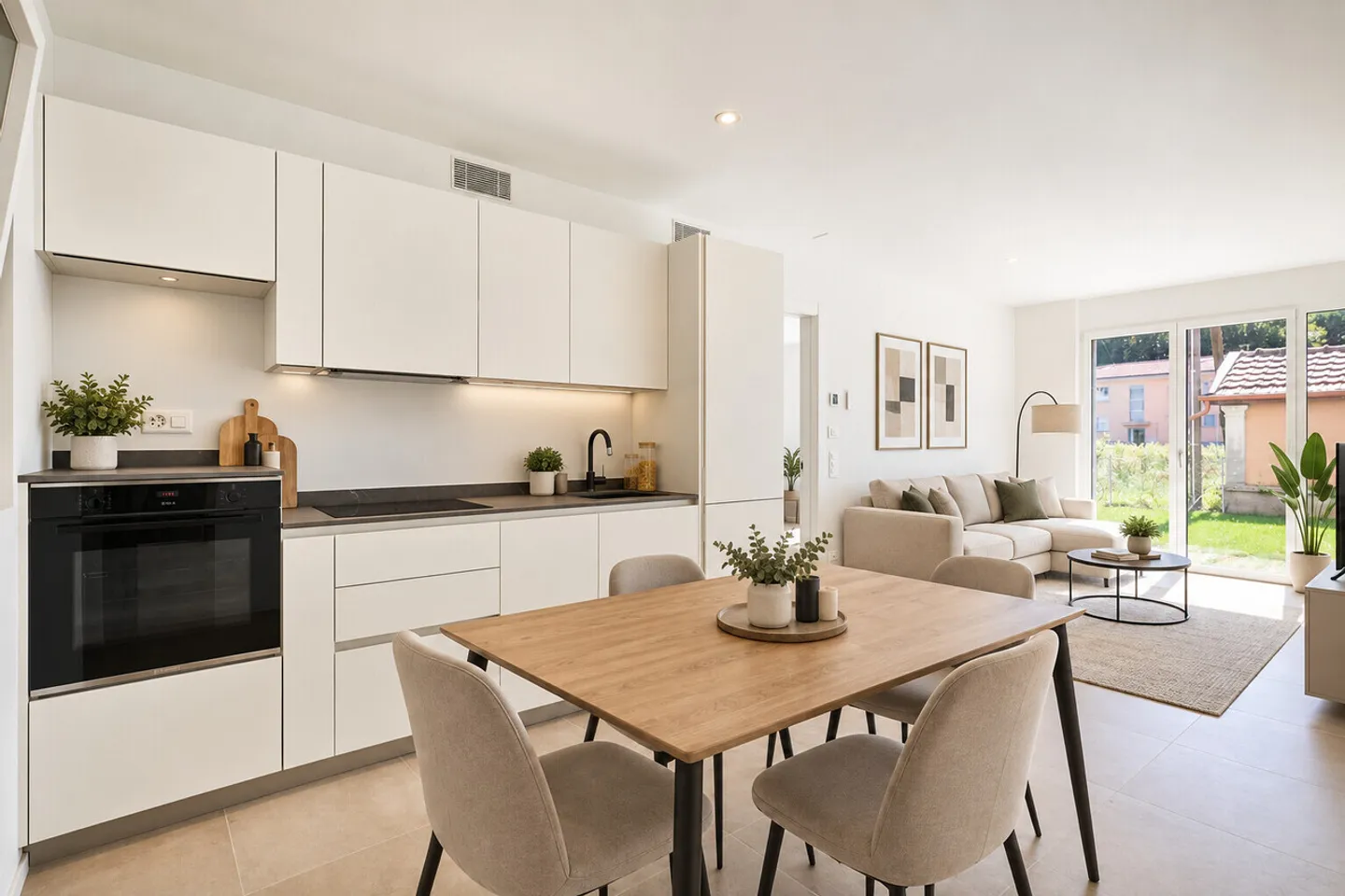 ELEGANT 2.5 ROOMS NEW BUILDING WITH GARDEN - Photo 2 of 12